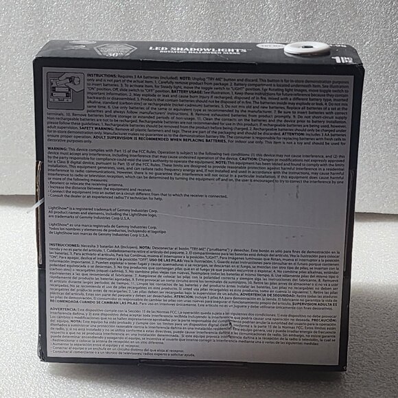 Nightmare Before Christmas LED Shadowlights Rotating Halloween Scene 2023 New - Picture 5 of 5